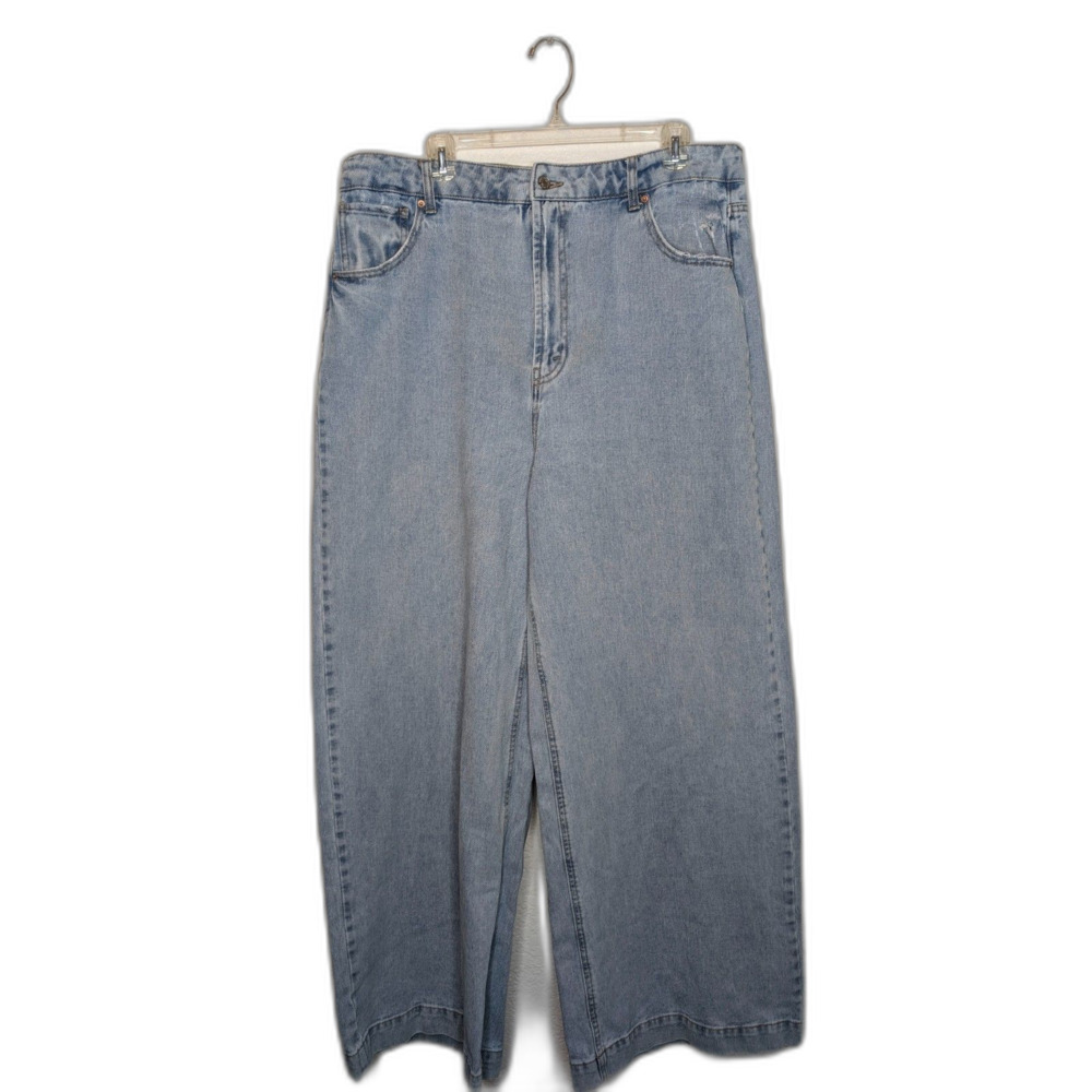 Wild Fable Wide Leg High Rise Jeans Womens Sz 18 Relaxed Fit Casual